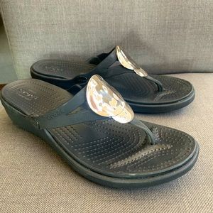 Crocs flip flops